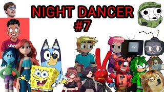 NIGHT DANCER 7 COVER IA CON Muchísimos PERSONAJES [upl. by Morganica156]