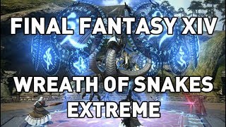 FFXIV Wreath of Snakes EXTREME Guide Seiryu EX [upl. by Nosinned]