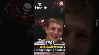 Gronk Tells CRAZY Story About Tom Brady 😱😱 tombrady nfl gronk patriots shorts [upl. by Talbot]