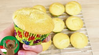 A VILÁG LEGEGYSZERŰBB MUFFINJAI  Joghurtos muffin recept joghurtos pohárral kimérve  Sütési trükk [upl. by Ahsenat]