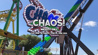 OnRide Chaos  Wesley Gill  Fun Land Tir Prince Towyn June 2024 [upl. by Zales52]