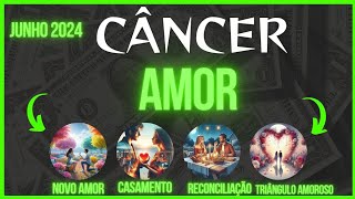 CÂNCER 🥰RECOMEÇOS 💝RECONCILIAÇÃO 💖TRIÂNGULO AMOROSO [upl. by Analos]