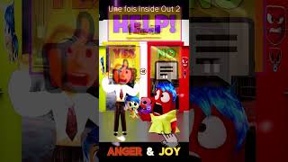 💡 POV The children of ANGER and JOY decided to quarrel BUT  💖😘💖  Inside out 2  insideout2 [upl. by Neyu]