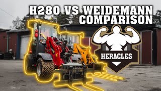 H280 amp Weidemann Comparison [upl. by Ahsikcin]