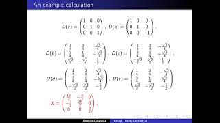 Lecture 11  Symmetries in Physics [upl. by Eillak]