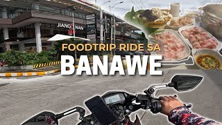 FOODTRIP RIDE SA BANAWE  JIANG NAN HOTPOT  RedMoto [upl. by Whang]