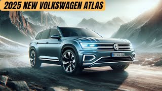 2025 Volkswagen Atlas REVEALED  SUV That Gives You Extraordinary Comfort [upl. by Vaish]