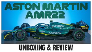 Spark 118 Sebastian Vettel Aston Martin AMR22 EmiliaRomagna GP 2022 Model Car  Unboxing amp Review [upl. by Introk]