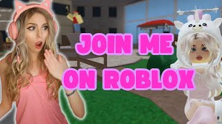 🔴LIVE LETS PLAY ROBLOX [upl. by Etnasa]