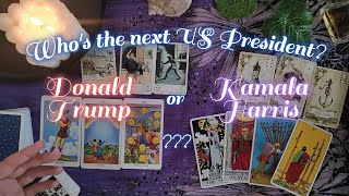 Tarot  Whos the next US President  Kamala Harris or Donald Trump Predictive Tarot Reading [upl. by Enaej260]