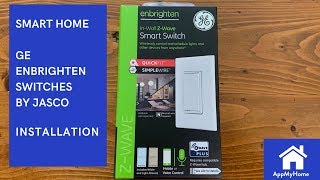 GE Enbrighten ZWave Plus Smart Switches with QuickFit™ and SimpleWire™ [upl. by Alraep67]