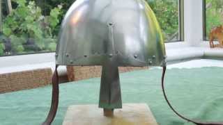 Making a Medieval Norman Helmet  Part 2 [upl. by Hwu]