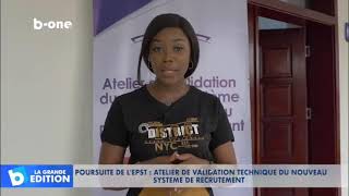 Atelier de validation du nouveau système de recrutement du personnel enseignant [upl. by Recor711]