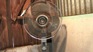 Vintage Dimplex Glenair V84112TA121 Stand Fan [upl. by Zilla]