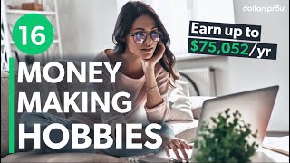 16 Hobbies that Make Money  How 72052 per Year is Within Reach 🧙‍♂️ [upl. by Seilenna516]