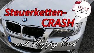 BMW Steuerkette im Auflöseprozess Ölpumpe ohne Öl dennoch Glück im Unglück [upl. by Dehsar]