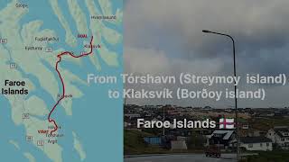 Faroe Islands drive series ⑤ From Tórshavn to Klaksvík Faroe Islands 🇫🇴 October 2023 [upl. by Ulphiah237]