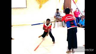 Silambam Korvai Hari Kemerdekaan 2019 [upl. by Ittak]