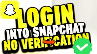 How Do I Log Into My Snapchat Without Verification Code [upl. by Kavita647]