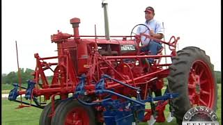 1938 Farmall F20 With Mounted Lister Planter and Cultivator  Classic Tractor Fever [upl. by Ymrots182]