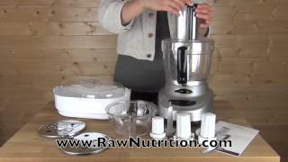 Omega Food Pro Food Processor FP2000 Product Overview [upl. by Ahkihs]