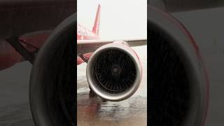 How Airplanes Engine Works In Rain youtubeshorts airplane [upl. by Ahseret441]