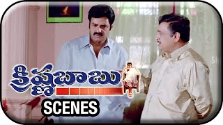 Krishna Babu Telugu Movie Scenes  Chandra Mohan Suggesting Balakrishna To Marry Raasi  Meena [upl. by Sylera]