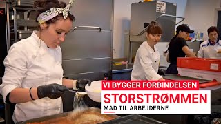 Vi bygger forbindelsen STORSTRØMMEN  Mad til arbejderne Oktober 2022 [upl. by Jacobba234]