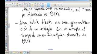 Clase 12 Ordenamiento en tiempo lineal Tablas Hash [upl. by Nednerb]