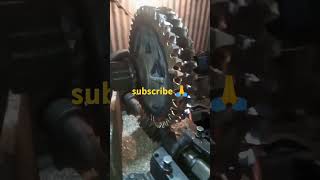 hobbing machine Woram gaer 9 model 41 data double start worm gear🙏🙏🙏 [upl. by Haimehen220]