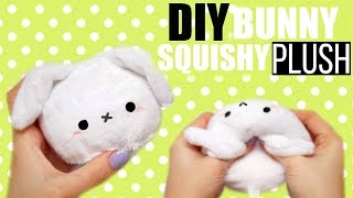 DIY BUNNY SQUISHY PLUSHIE EASTER 2018 [upl. by Sidras686]