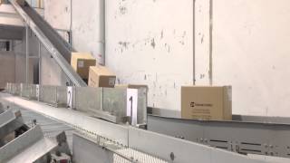 Automated Carton Conveyor System [upl. by Renzo]