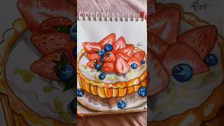 Strawberry🍓piepie pierecipe tastyfood dessertrecipestrawberry foodpark foodshorts bestrecipe [upl. by Werdna106]