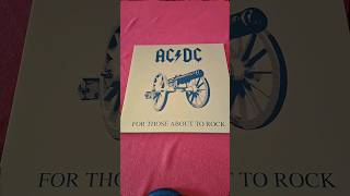 ACDC For Those About to Rock  We Salute You acdc acdcfans vinylcommunity vinylcollection [upl. by Brande]