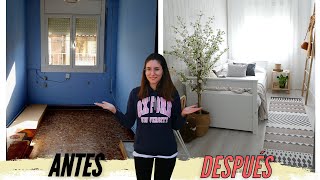 DORMITORIO Muy PEQUEÑO💪Reforma Express Cambio Radical🏠 ANTES Y DESPUES  AliExpress super Haul AD [upl. by Sivie]