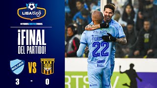 906 ¡Final del partido Bolívar goleó a The Strongest con goles de Rodríguez Chávez y Villamil [upl. by Sigvard]