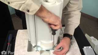 Refrigerator Repair  Replacing the Ice Bucket Frigidaire Part  241734001 [upl. by Mandych]