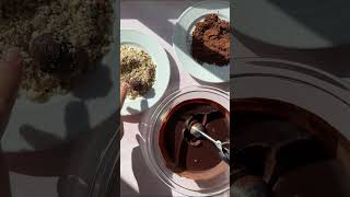 2Ingredient Dark Chocolate Truffles  Minimalist Baker Recipes [upl. by Mak]