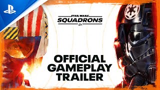 Star Wars Squadrons  Official Gameplay Trailer  PS4 [upl. by Elbertina996]