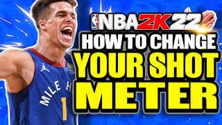 NBA 2K22 How To Change Shot Meter and BEST Methods To Shoot  NBA 2K22 Shooting Tips [upl. by Ami356]