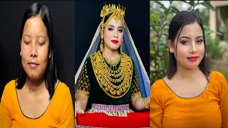 ChabdaNgaojei keina gi saktam bridal makeup [upl. by Rotow]