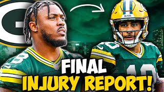 Packers Vs Lions Final Injury Report [upl. by Tri]