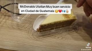 McDonalds Utatlan Muy buen servicio en Ciudad de Guatemala 😊❤🇬🇹👍🏻 [upl. by Itoc597]