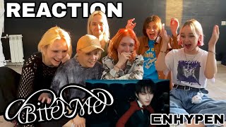 ENHYPEN 엔하이픈 Bite Me Official MV  REACTION  6 months of waiting [upl. by Loss741]