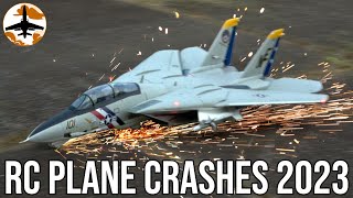 One More Year of Plane Crashes 2023 RC Plane Crash Compilation [upl. by Noryk]