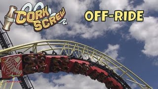 Corkscrew Offride HD Silverwood Theme Park [upl. by Beryl]