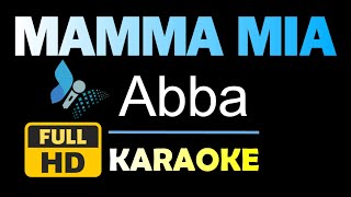 MAMMA MIA  Abba  Karaoke  Instrumental [upl. by Esele870]