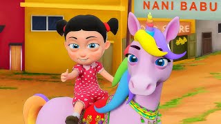 Lakdi Ki Kathi लकड़ी की काठी  Popular Hindi Children Songs  Hindi Rhymes for Kids  Baby Songs [upl. by Colas]