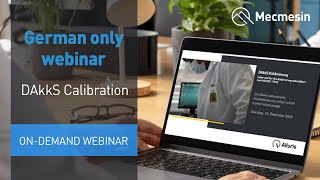 German Webinar DAkkS Kalibrierung [upl. by Hsac960]