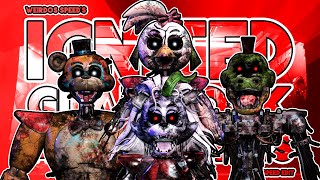 FNaF SECURITY BREACH SPEED EDIT  IGNITED GLAMROCK ANIMATRONICS [upl. by Nida736]